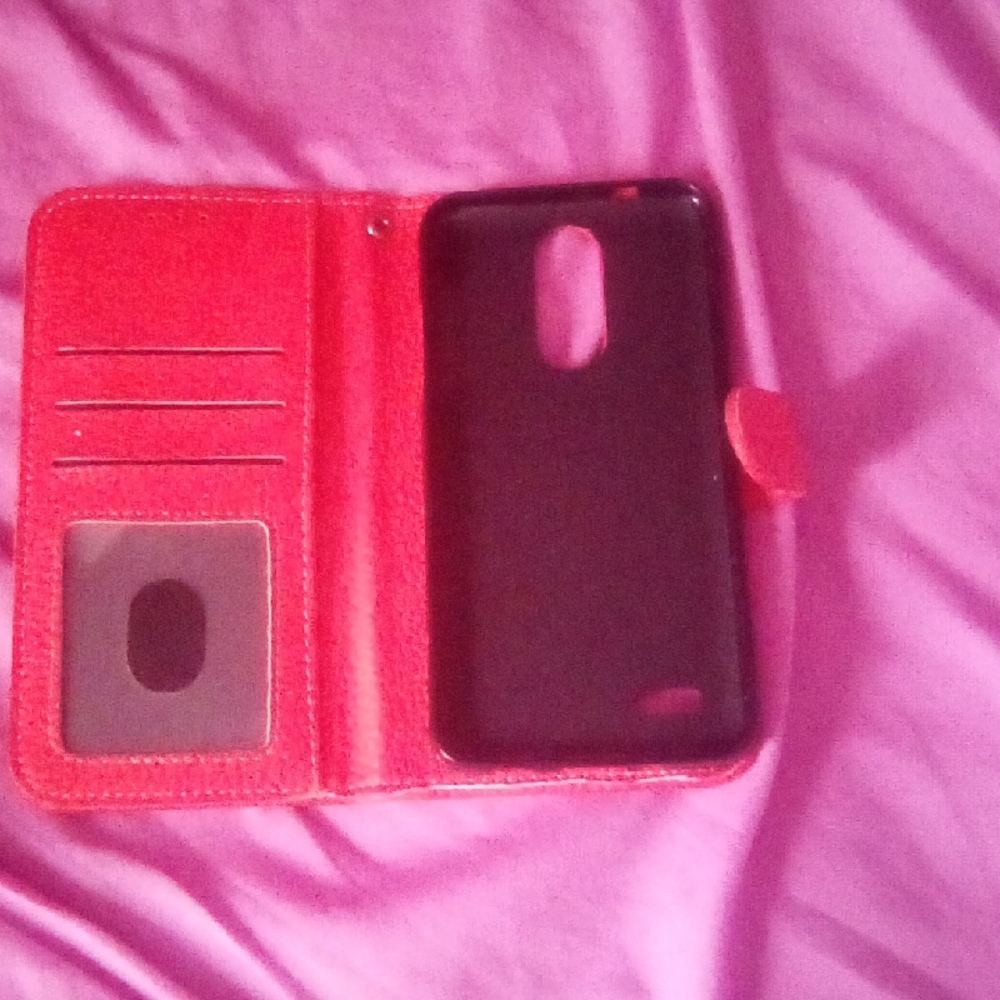 Red Phone Wallet Case